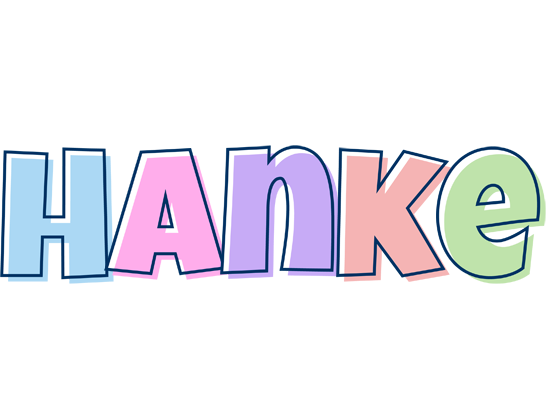 Hanke pastel logo