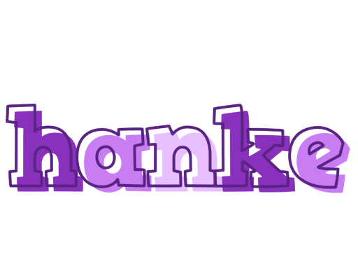 Hanke sensual logo