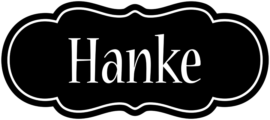 Hanke welcome logo