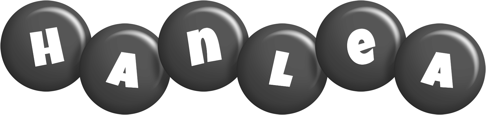 Hanlea candy-black logo