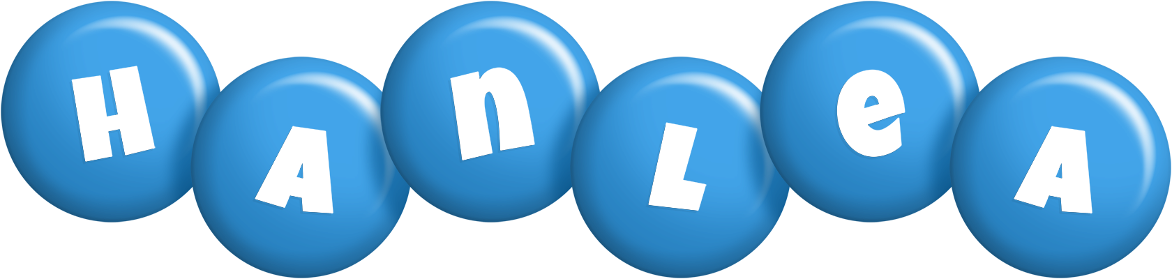 Hanlea candy-blue logo
