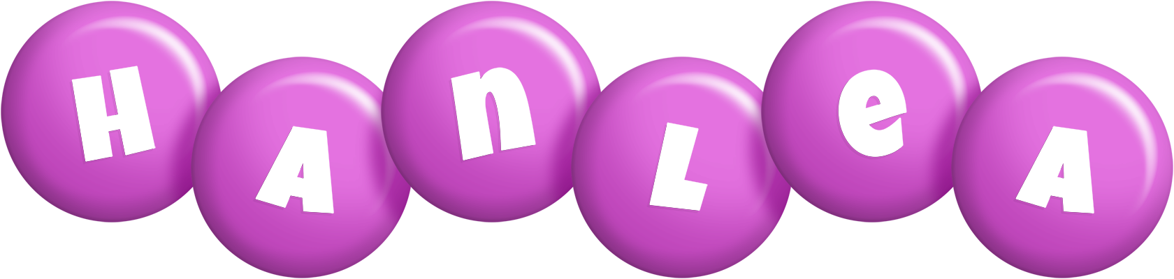 Hanlea candy-purple logo