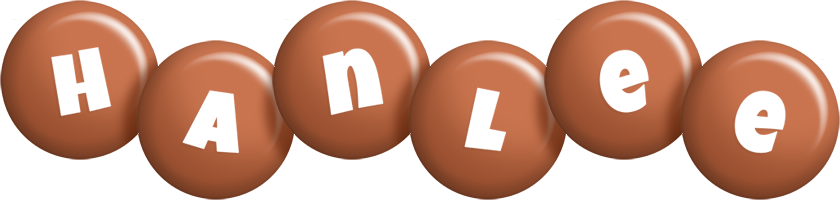 Hanlee candy-brown logo