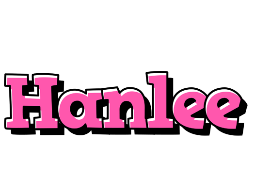 Hanlee girlish logo