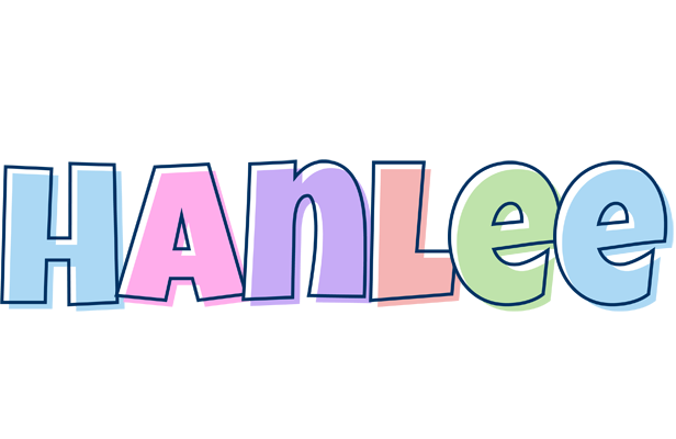 Hanlee pastel logo