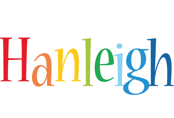 Hanleigh birthday logo