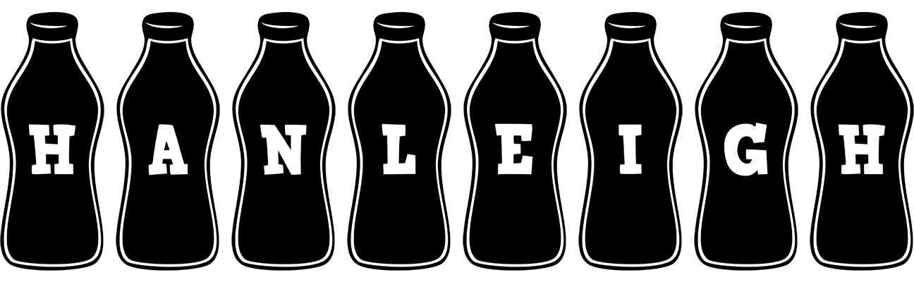 Hanleigh bottle logo