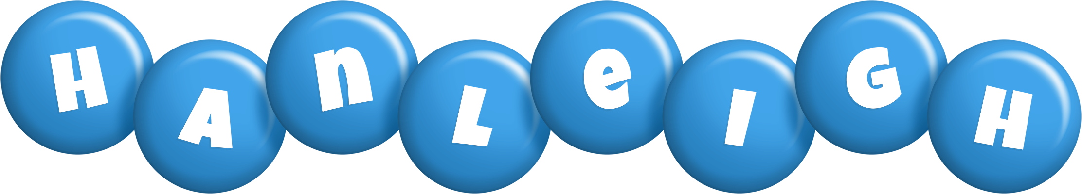 Hanleigh candy-blue logo