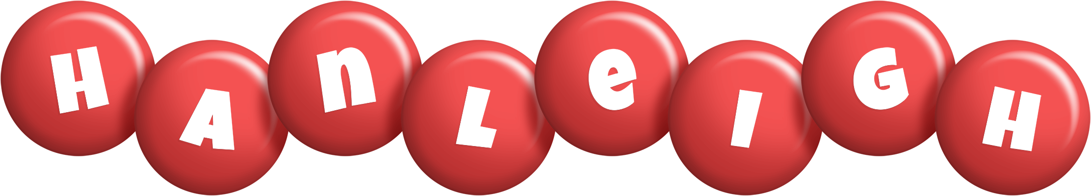 Hanleigh candy-red logo