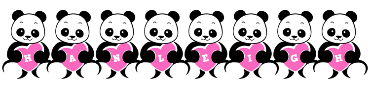 Hanleigh love-panda logo