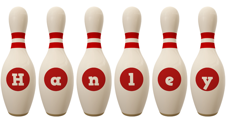 Hanley bowling-pin logo