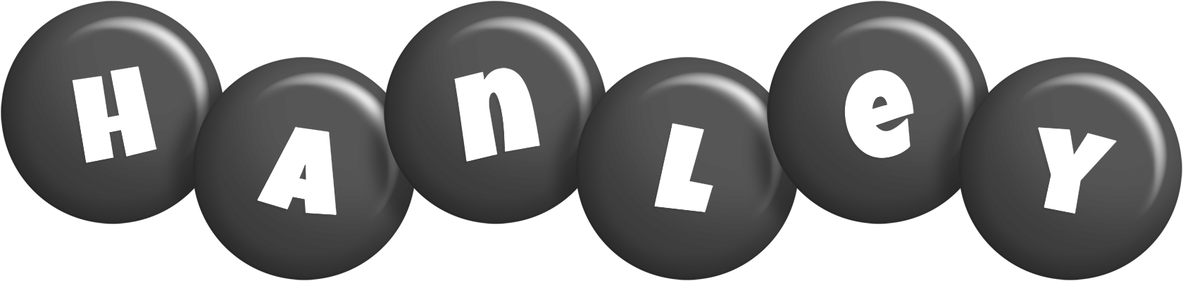 Hanley candy-black logo