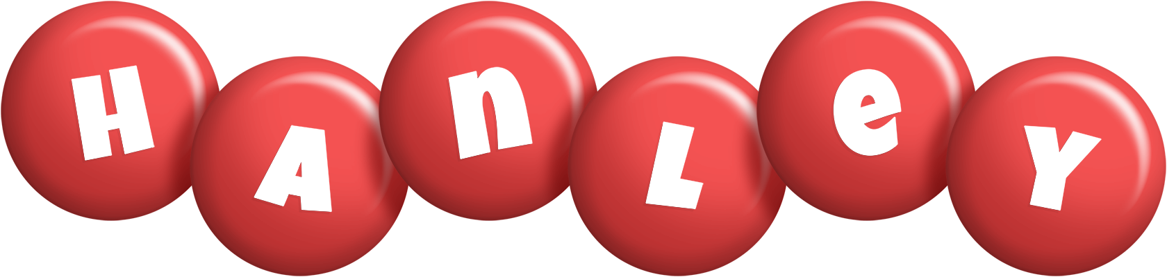 Hanley candy-red logo