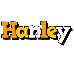 Hanley cartoon logo