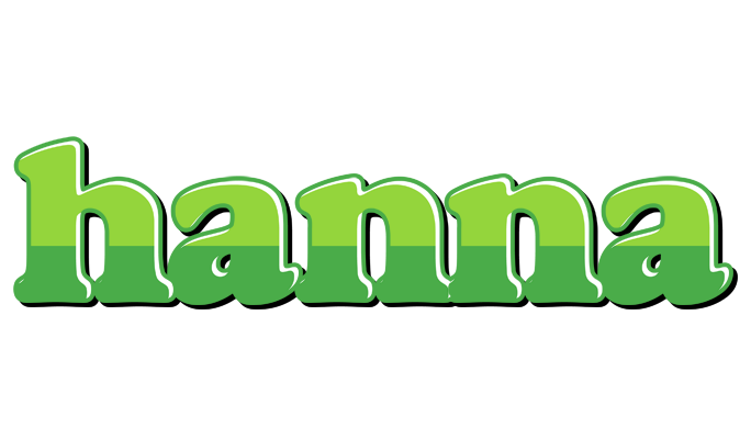 Hanna apple logo