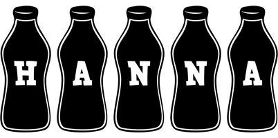 Hanna bottle logo