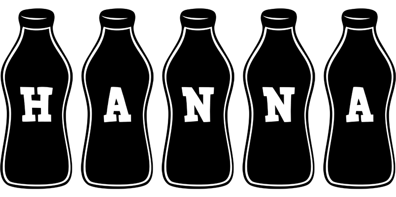 Hanna bottle logo