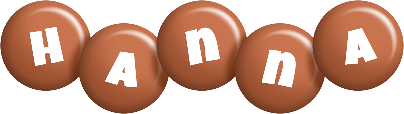 Hanna candy-brown logo