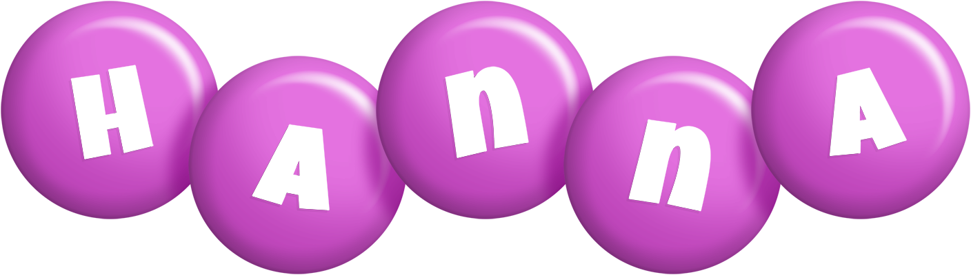 Hanna candy-purple logo