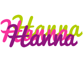 Hanna flowers logo