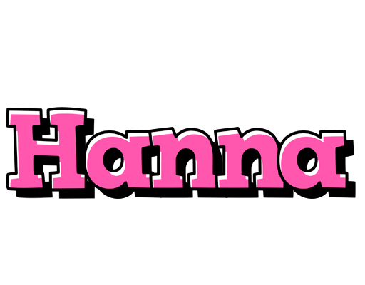 Hanna girlish logo