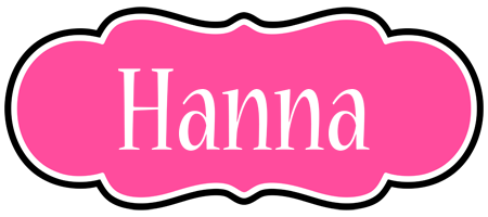 Hanna invitation logo