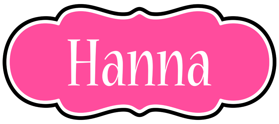 Hanna invitation logo
