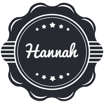 Hannah badge logo