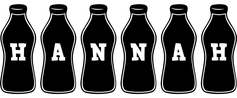 Hannah bottle logo
