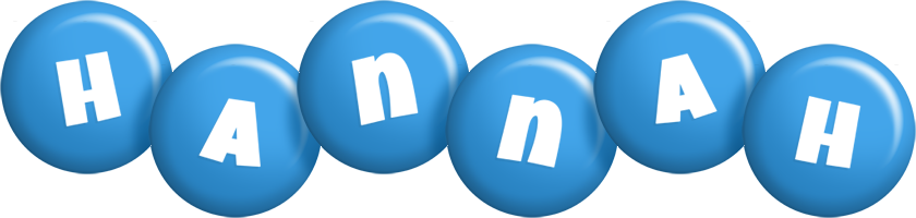 Hannah candy-blue logo