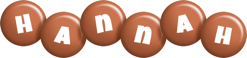 Hannah candy-brown logo
