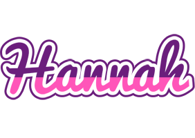 Hannah cheerful logo