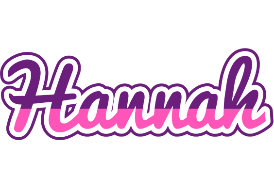 Hannah cheerful logo
