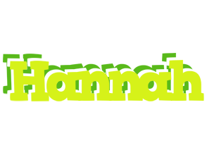 Hannah citrus logo