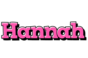 Hannah girlish logo