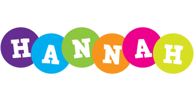 Hannah happy logo