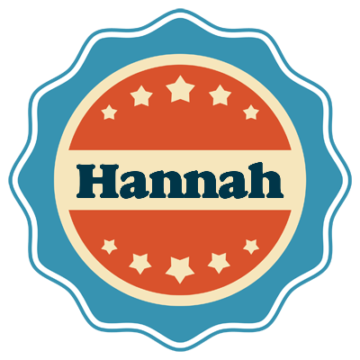 Hannah labels logo