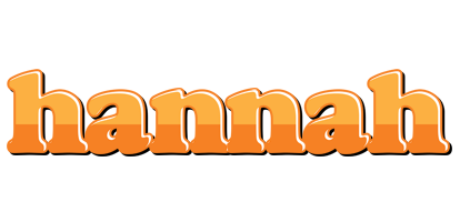 Hannah orange logo