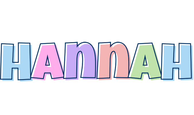 Hannah pastel logo