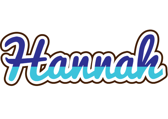 Hannah raining logo