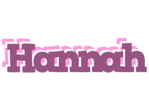 Hannah relaxing logo
