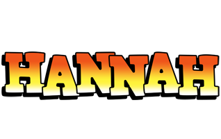 Hannah sunset logo