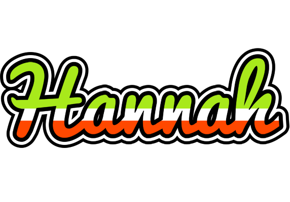 Hannah superfun logo