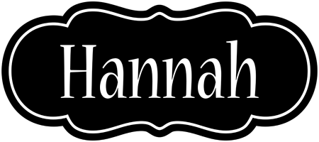 Hannah welcome logo