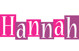 Hannah whine logo