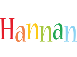 Hannan birthday logo