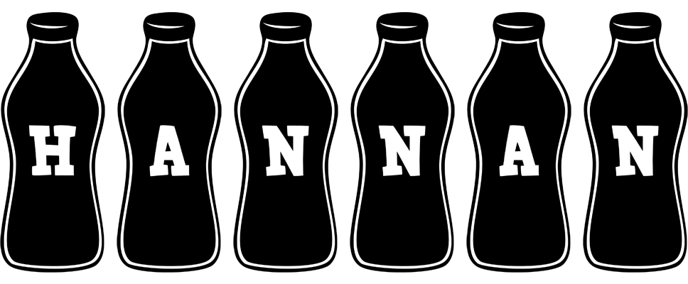 Hannan bottle logo