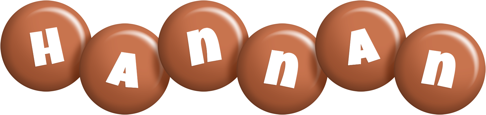 Hannan candy-brown logo