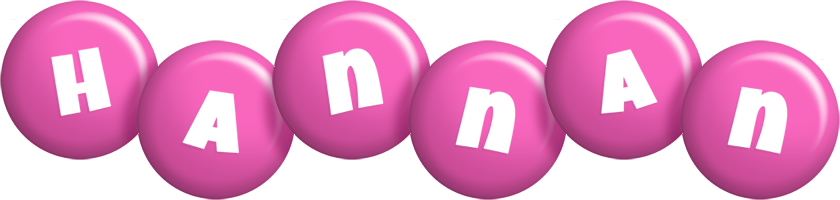 Hannan candy-pink logo