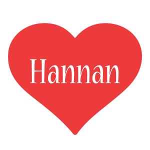 Hannan love logo